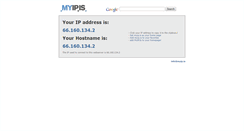 Desktop Screenshot of myip.is