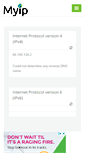 Mobile Screenshot of myip.dk